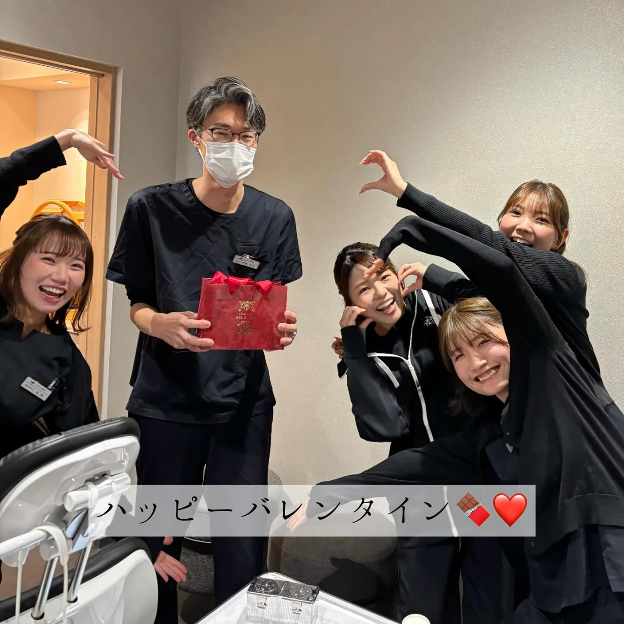 今日はスタッフの皆さんから