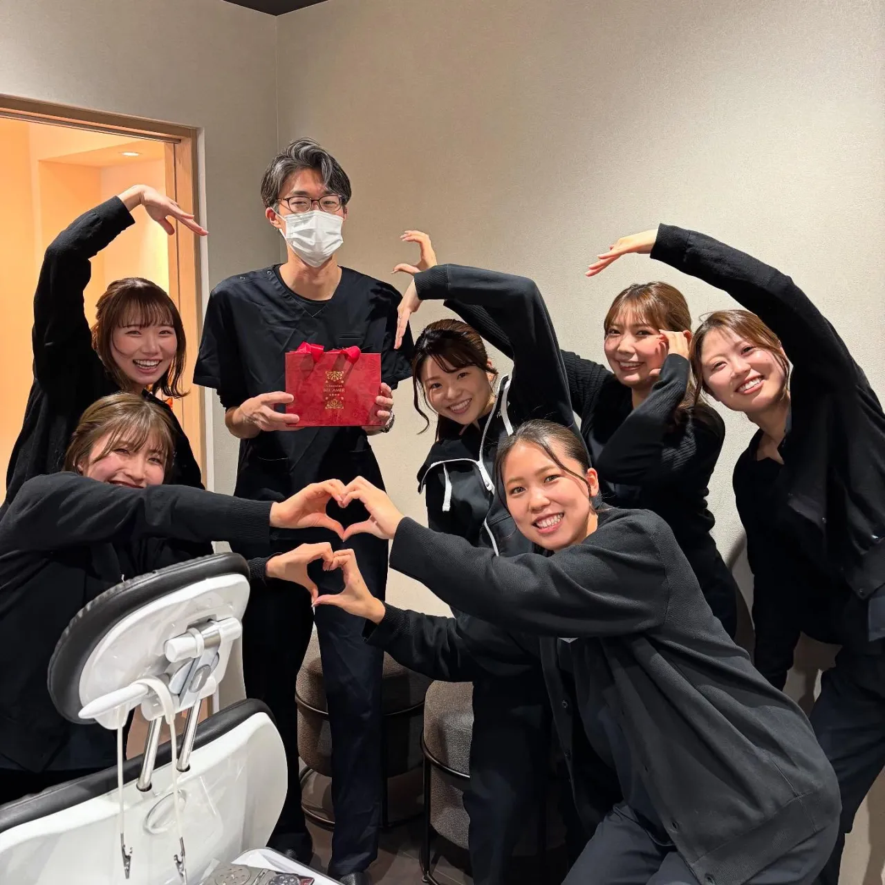 今日はスタッフの皆さんから