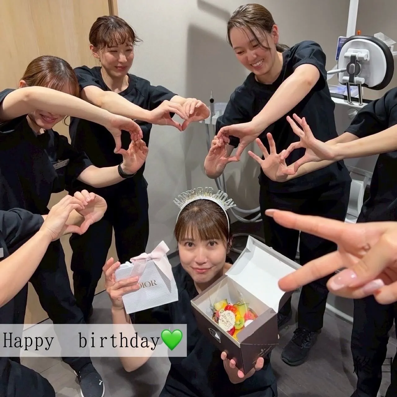 スタッフさんのお誕生日をお祝いしました🥳