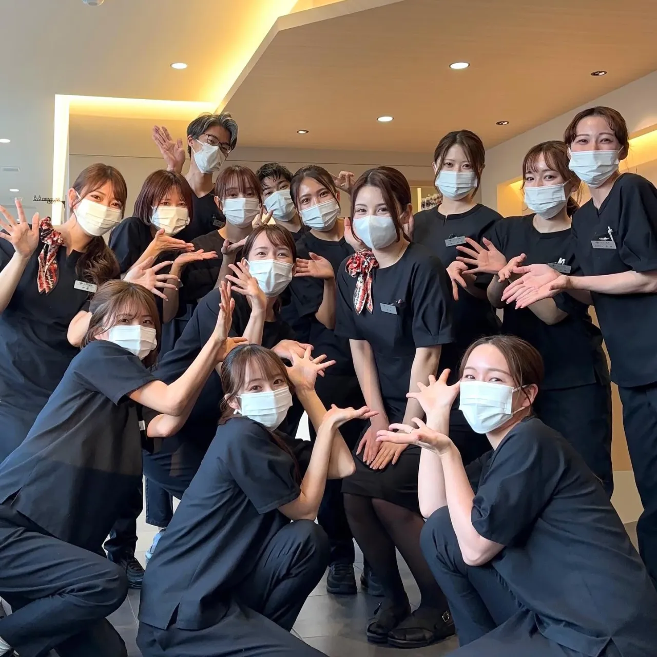 6月から新しく受付さんに入社していただきました✨