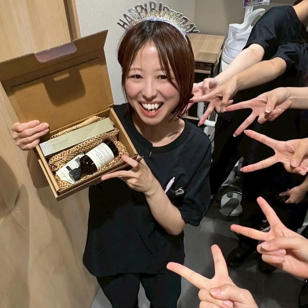 スタッフさんのお誕生日会でした🎂