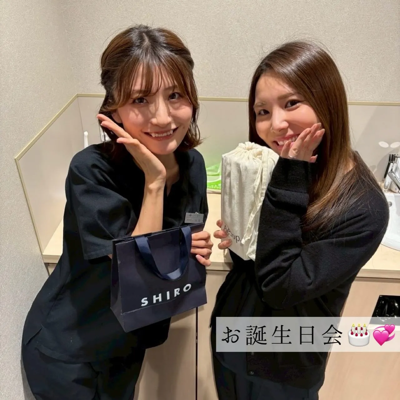 スタッフさんのお誕生日をお祝いしました🎂